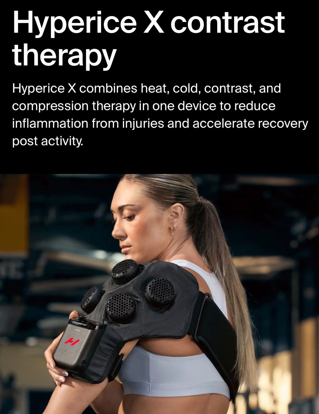 Hyperice X – recovery