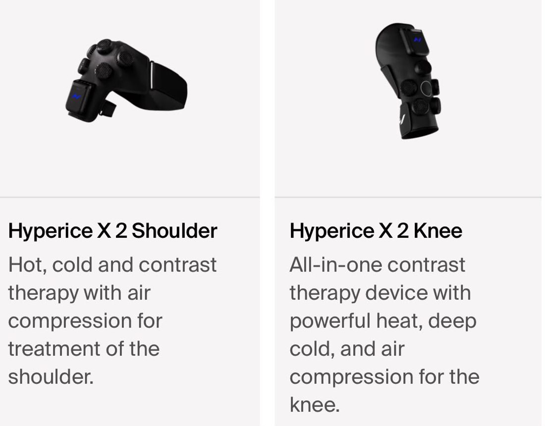 Hyperice X 2 Shoulder e Knee